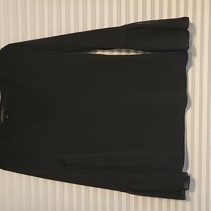 Black banana republic shirt with bell sleeve